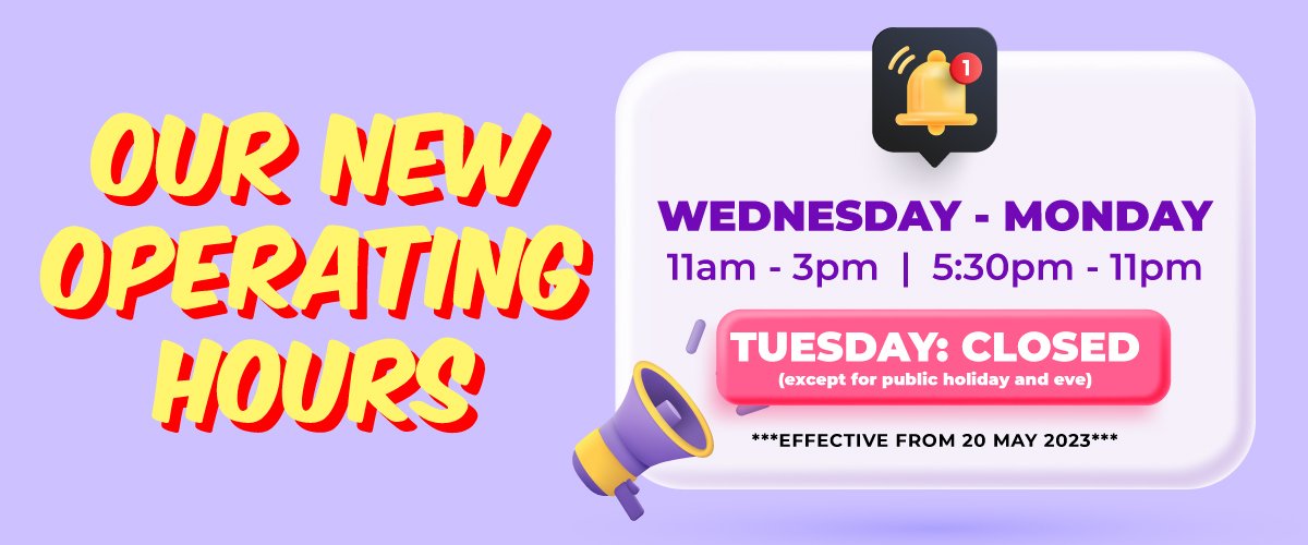99 Seafood Restaurant New Operating Hours
